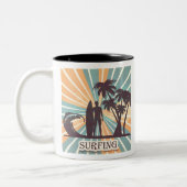 Surfer Guy Coffee Mok (Links)