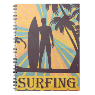 Surfer guy Notitieboek