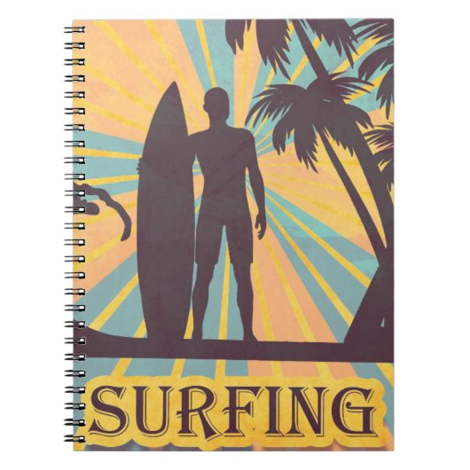 Surfer guy Notitieboek (Voorkant)