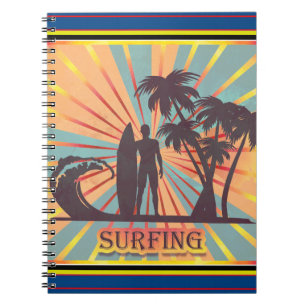 Surfer guy Notitieboek