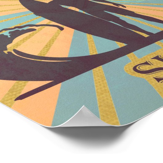 Surfer guy Poster (Hoek)