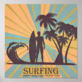 Surfer guy Poster (Voorkant)