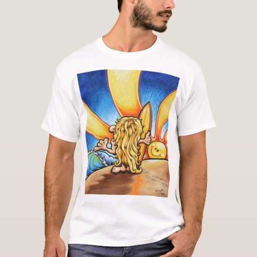 Surfer guy t-shirt (Voorkant)