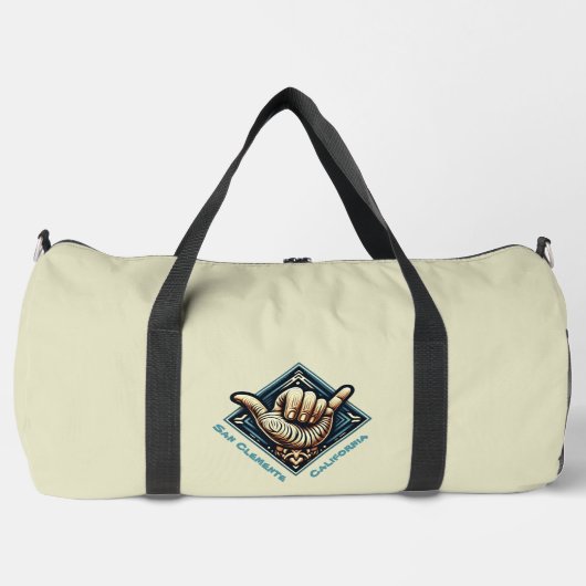 Surfer Hand-symbool Plunjezak (Voorkant)