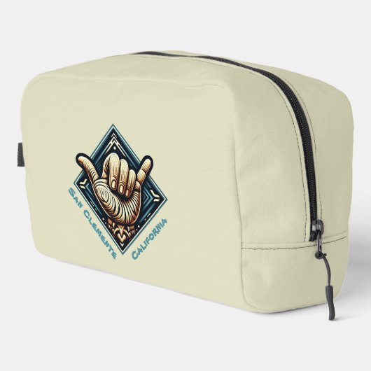 Surfer Hand-symbool Toilettasje (Rechterhoek)