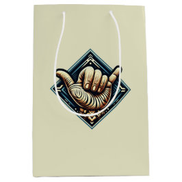 Surfer Handsymbool Medium Cadeauzakje