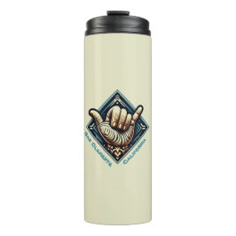 Surfer Handsymbool Thermosbeker