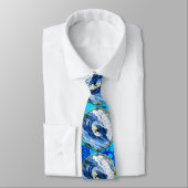 Surfer in de Cirkel van het Bamboe Stropdas (Gebonden)