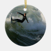 Surfer in een waterbad Ornament (Voorkant)