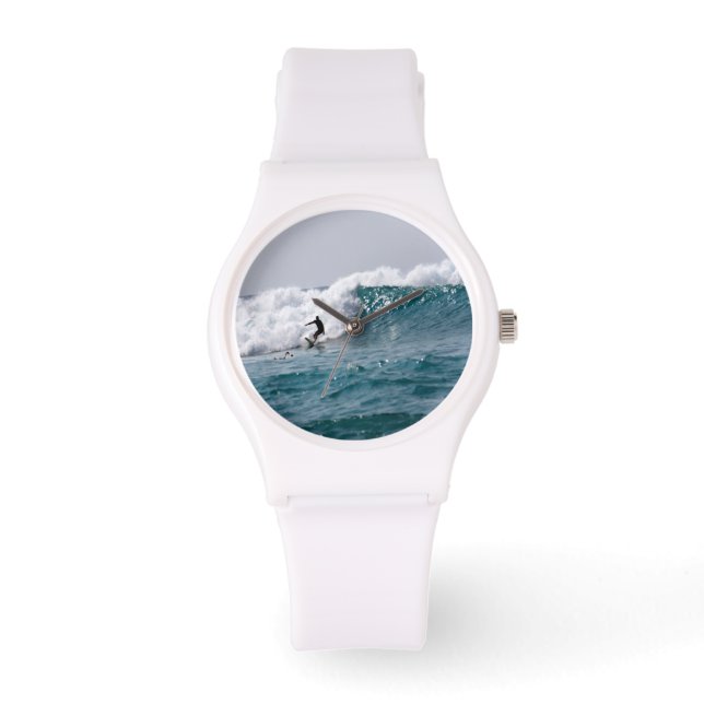 Surfer in Hawaï Sportief horloge (Voorkant)