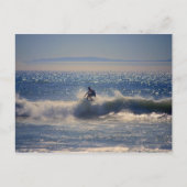 Surfer in Huntington Beach, Californië Briefkaart (Voorkant)