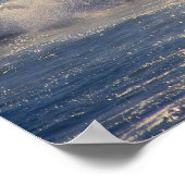 Surfer in Huntington Beach, Californië Poster (Hoek)