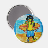 Surfer Joe Magneet (Voorkant / Achterkant)