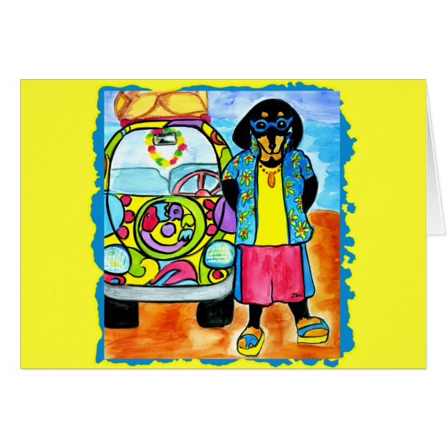 Surfer Joe's Van (Voorkant Horizontaal)