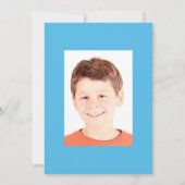 Surfer Jongen Verjaardagsfeestje Kaart (Achterkant)