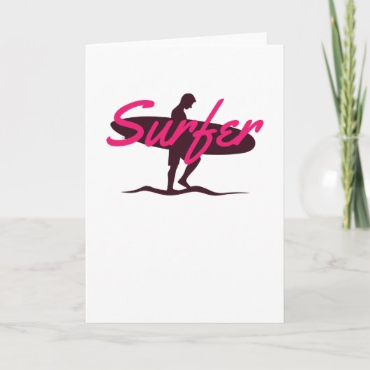 Surfer Kaart (Voorkant)
