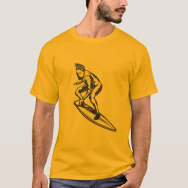 Surfer Kerel  Surf Design T-shirt