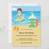 Surfer-kinderen Kaart (Voorkant)