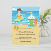 Surfer-kinderen Kaart (Staand voorkant)