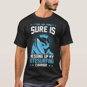 Surfer Kitesurf Kiteboarding Gift T-shirt