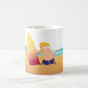 Surfer Koffiemok