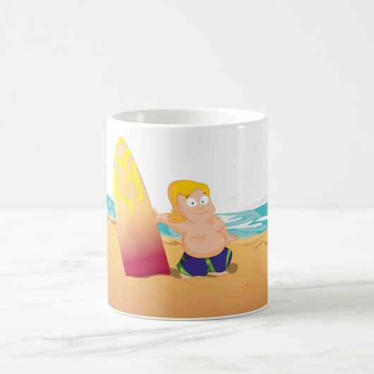 Surfer Koffiemok (Center)