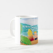 Surfer Koffiemok (Voorkant links)