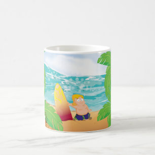 Surfer Koffiemok