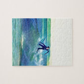 Surfer Legpuzzel (Horizontaal)