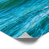 Surfer Lookin' voor een Poster van de Golf - 12x36 (Hoek)