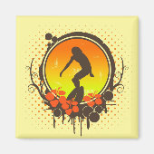 Surfer Magneet (Voorkant)