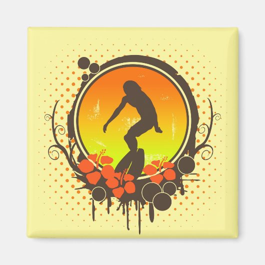 Surfer Magneet (Voorkant)