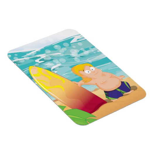 Surfer Magneet (Rechterzijde)