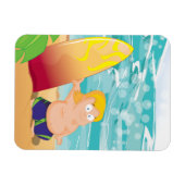 Surfer Magneet (Horizontaal)