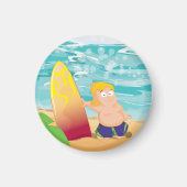 Surfer Magneet (Voorkant)