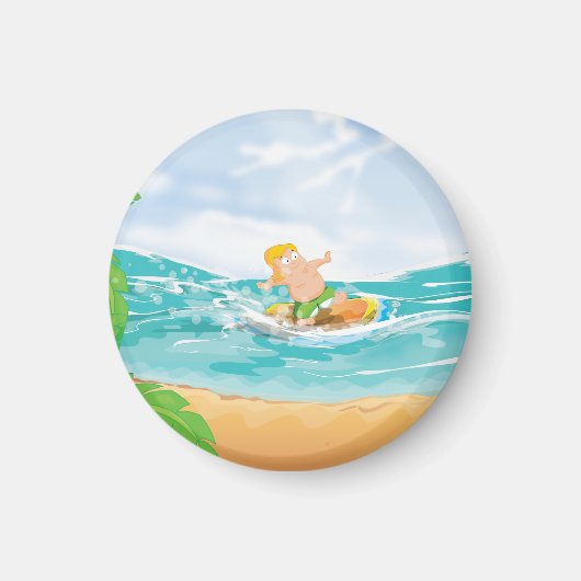 Surfer Magneet (Voorkant)