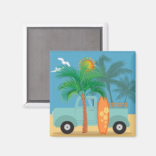 Surfer Magnet (Voorkant / Achterkant)