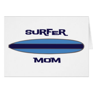 Surfer mama Blue