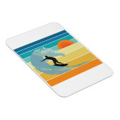Surfer Man  Sunset Magneet (Rechterzijde)