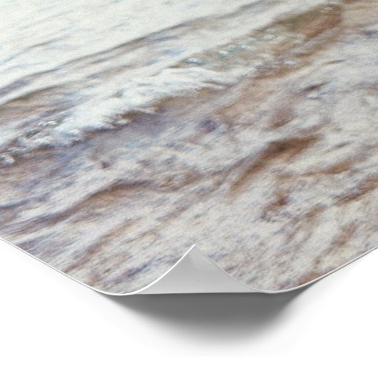 Surfer meisje poster (Hoek)