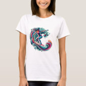 Surfer meisje T-Shirt (Voorkant)