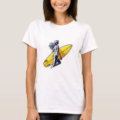 Surfer meisje T-Shirt (Voorkant)