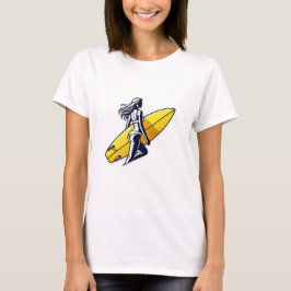 Surfer meisje T-Shirt