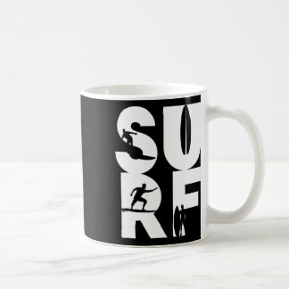 Surfer Met Surfplanken In Surf Golffiler En Idee Koffiemok