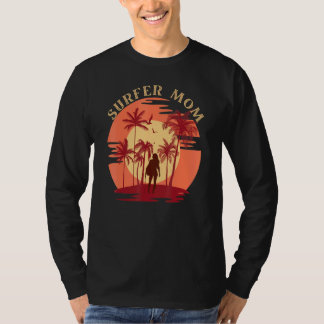 Surfer Moeder Vintage Surfer Voor Mannen Vrouwen 1 T-shirt