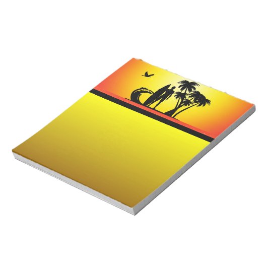 Surfer Notepad Notitieblok (Linkerzijde)
