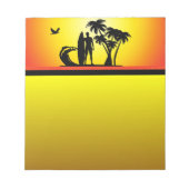 Surfer Notepad Notitieblok (Voorkant)