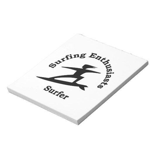 Surfer Notitieblok (Linkerzijde)