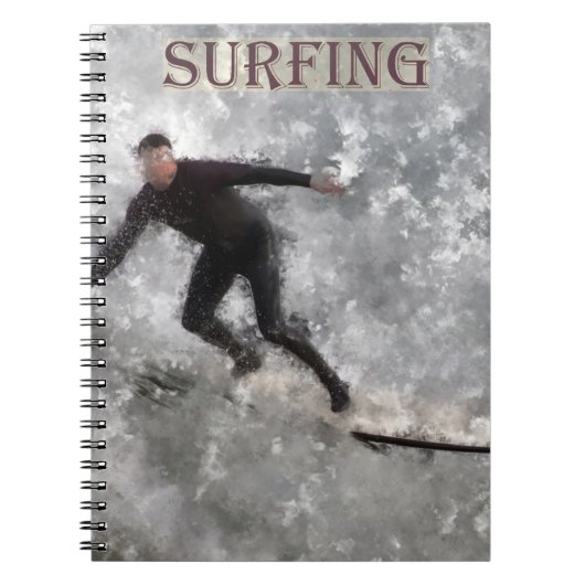 Surfer-Notitieboek Notitieboek (Voorkant)
