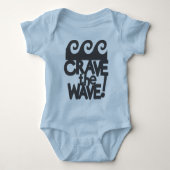surfer-ontwerp romper (Voorkant)